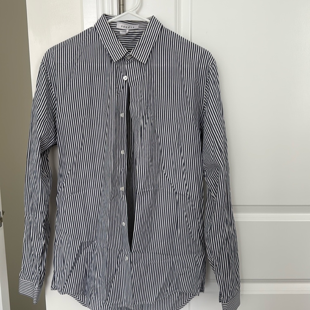Sandro dress shirt size L new without tags